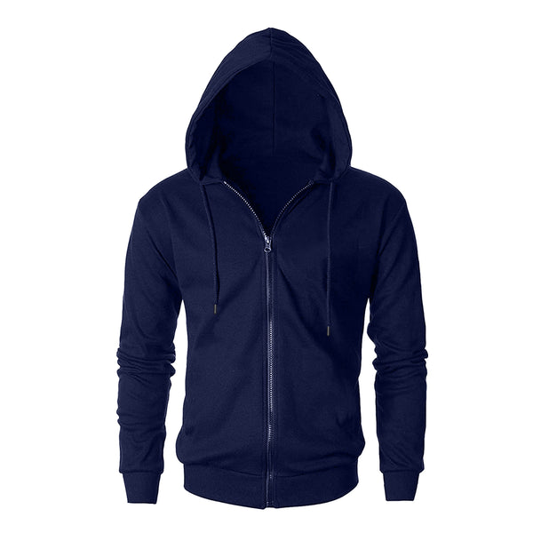 Blue Zip Hoodie Navy And Navy Hoodie Solid Navy Blue Zipper Jacket