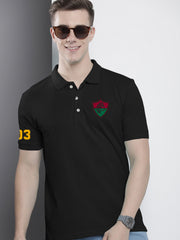 Lazychunks Printed Polo Tshirt For Men All Colours