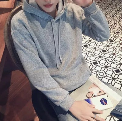 Cotton Full Sleeve Melange Grey Kangaroo Sweatshirt Hoodie Jacket for Men by LazyChunks - Lazychunks.com
