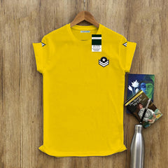 Trendy Printed Cotton Tshirt Half Sleeve Round Neck T Shirt, PATCH T Shirt For Man by LAZYCHUNKS - Lazychunks.com