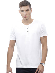 Ragular Fit Men's Stylish Half Sleeve Henley T-Shirt Combo (Pack Of 3) by LazyChunks