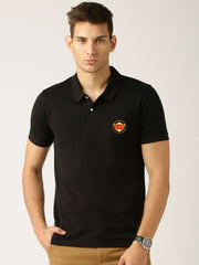 Printed Polo Half Sleeves Tshirt By LazyChunks