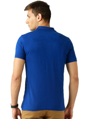 Printed Polo Collar Half sleeves t-shirt by Lazychunks - Lazychunks.com