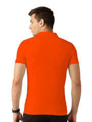 Printed Polo Collar Half sleeves t-shirt by Lazychunks - Lazychunks.com