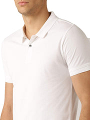 White Polo T Shirt By Lazychunks
