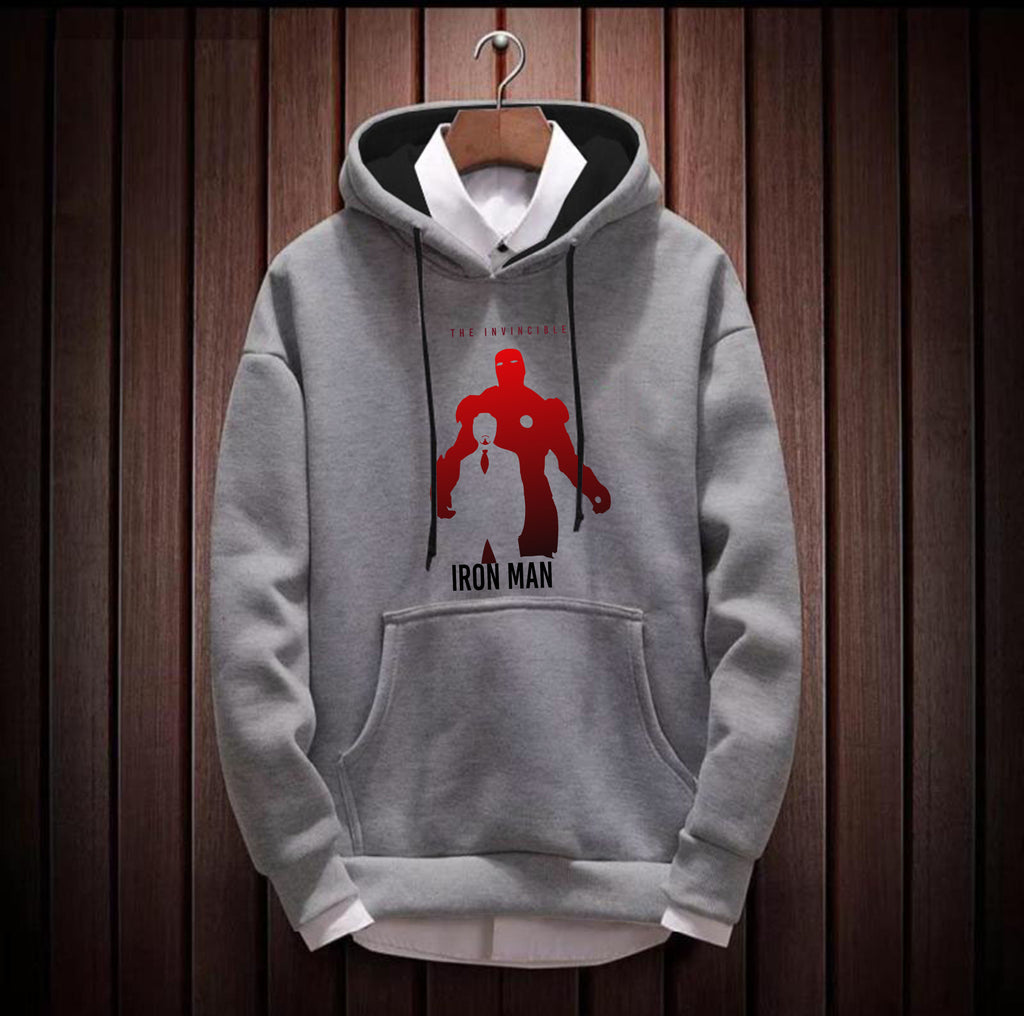 LazyChunks iron man hoodie hoodies for mens stylish cotton hoodie