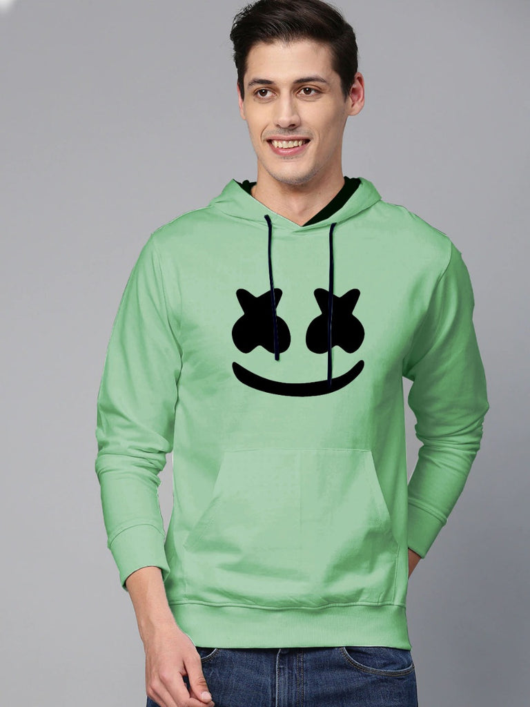Cotton Full Sleeve Printed  Sweatshirt Hoodie Jacket for Men/Boys by LazyChunks