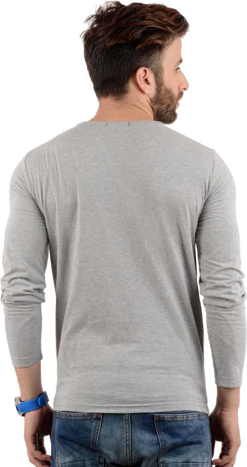 Cotton Full Sleeve Henley Neck Combo T-Shirt, (Pack of 3) T Shirt For Man by LAZYCHUNKS.