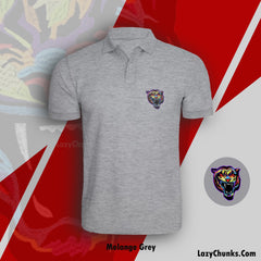 Printed Polo Half Sleeves Tshirt By LazyChunks
