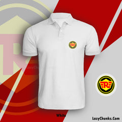 Printed Polo Half Sleeves Tshirt By LazyChunks