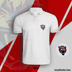 Printed Polo Half Sleeves Tshirt By LazyChunks