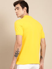 Printed Polo Collar Half sleeves t-shirt by LazyChunks - Lazychunks.com