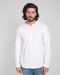 Henley Tshirt Combo Cotton T-Shirts (Pack Of 2) by Lazychunks - Lazychunks.com
